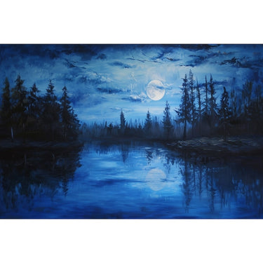 Nocturnal Landscape Canvas